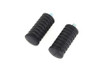 V-Twin #70204E - Rubber Shifter Footpeg Set Black