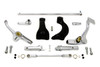 V-Twin #77608 - Chrome Forward Control Kit with Pegs