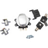Drag Specialties - Side Hinge Ignition Switch with Saddlebag Lock - Chrome