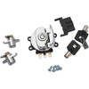 Drag Specialties - Side Hinge Ignition Switch with Saddlebag Lock - Chrome