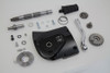 V-Twin - Kick Starter Conversion Kit Black