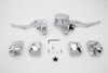 V-Twin #63662 - Handlebar Control Kit Chrome