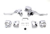 V-Twin #63363 - Handlebar Control Kit Chrome