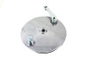 Motorshop - Rear Brake Backing Plate Kit Polished