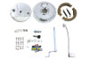 V-Twin - Rear Brake Kit Chrome