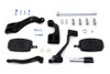 V-Twin - Gloss Black Further Forward Mid Control Kit