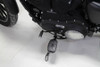 V-Twin - Gloss Black Further Forward Mid Control Kit