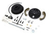 V-Twin - Rear Brake Drum Assembly Black