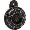 Arlen Ness #70-204 - Custom Horn - Beveled - Black