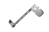 Edart #35-0146S - Chrome Extended Brake Pedal