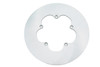 Edart #06-0172 - 11-1/2 inch Plain Front Brake Disc Clover Leaf Style