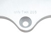 Edart #06-0172 - 11-1/2 inch Plain Front Brake Disc Clover Leaf Style