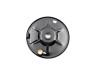 Edart #74541B - Replica Rear Brake Shoe Backing Plate Black