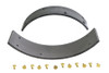 Duro #41848-38 - Rear Brake Shoe Linings with Rivets