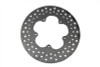Edart #06-0172AS - 11-1/2 inch Front Brake Disc Clover Leaf Style