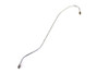 V-Twin #50166 - Steel Rear Brake Line Chrome