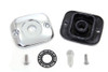 Edart #08626G - Front Master Cylinder Cover Smooth Chrome