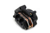 Edart #87126 - Black 2 Piston Front Left Brake Caliper