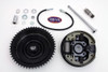 V-Twin - Rear Brake Drum Assembly Black