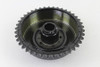 V-Twin - Rear Brake Drum Black with Sprocket
