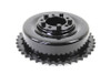 V-Twin - Rear Brake Drum Black with Sprocket