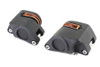 V-Twin #20588 - Black Front 1 Piston Caliper Set