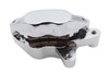 V-Twin #79076 - Chrome Front 4 Piston Left Side Caliper