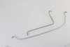 Edart #50165Z - Steel Rear Brake Line Set Zinc Plated