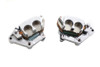 V-Twin - Chrome Front 2 Piston Caliper Set