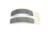 Duro - Rear Brake Shoe Lining with Rivets