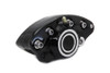 Edart #81682 - Black Rear 1 Piston Banana Caliper with Bullseye
