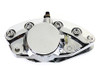 Edart #84260 - Chrome Front 1 Piston Banana Caliper