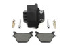 Edart #82605 - Black 1 Piston Rear Caliper