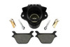 Edart #82605 - Black 1 Piston Rear Caliper