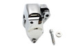 Edart - Chrome Front 1 Piston Right Side Caliper with Brake Pads