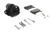 V-Twin #75557AB - Black Rear 1 Piston Caliper