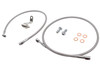 Ultima #41-630 - Stainless Steel Rear Brake Hose Kit
