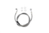 Edelbrock #R08983S - Stainless Steel Front Brake Hose 43 inch