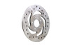 V-Twin #144671 - 10-1/2 inch Drilled Rear Brake Disc