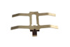 V-Twin #86865 - Anti-Vibration Rear Brake Caliper Clip
