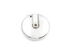 Edart #70323D - Chrome Front Brake Backing Plate Right Side