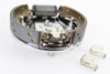 Motorshop - Rear Hydraulic Brake Backing Plate Kit Chrome
