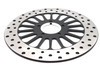 Ultima #90-635 - 11-1/2 inch King Spoke Front Brake Disc Black