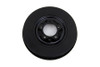 V-Twin #19144B - Front Brake Drum Black