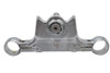 V-Twin #ST LOWER NO LOC - Chrome Lower Triple Tree without Lock Tab