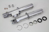V-Twin - Polished Lower Fork Slider Single Disc
