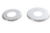 V-Twin #19448 - Upper and Lower Chrome Dust Shields