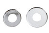 V-Twin #19448 - Upper and Lower Chrome Dust Shields