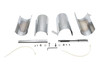 V-Twin #75919 - Chrome Upper Fork Covers