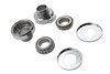 V-Twin - Chrome Fork Neck Cup Kit with Stops